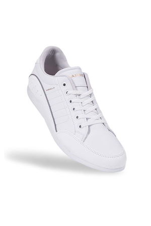 MARWELLS Herren Leder Sportschuhe - Weiß 20210835293