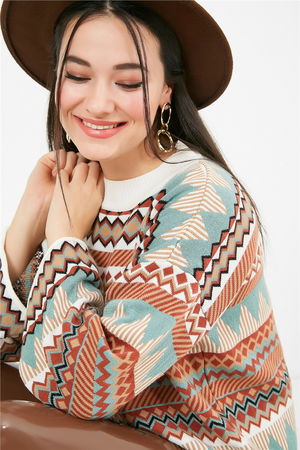 Women's blouse - Patterned 272396